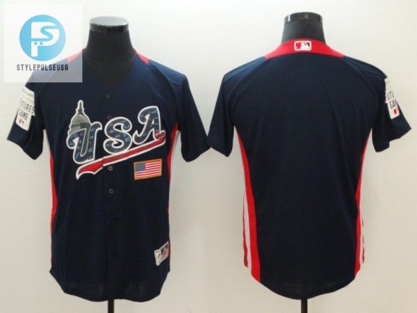 Usa Navy Mlb Allstar Personalized Jersey stylepulseusa 1