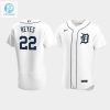 Victor Reyes 22 Detroit Tigers White Home Jersey stylepulseusa 1