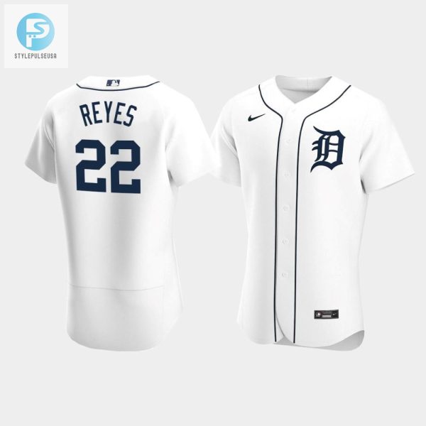 Victor Reyes 22 Detroit Tigers White Home Jersey stylepulseusa 1