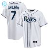 Vidal Brujan 7 Tampa Bay Rays Home Team Men Jersey White stylepulseusa 1