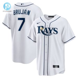 Vidal Brujan 7 Tampa Bay Rays Home Team Men Jersey White stylepulseusa 1 1