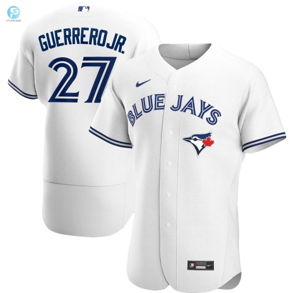 Vladimir Guerrero Jr Toronto Blue Jays Home Authentic Player Jersey White Mlb stylepulseusa 1