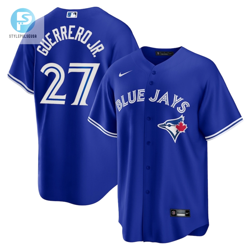 Vladimir Guerrero Jr. 27 Toronto Blue Jays Alternate Jersey  Royal 