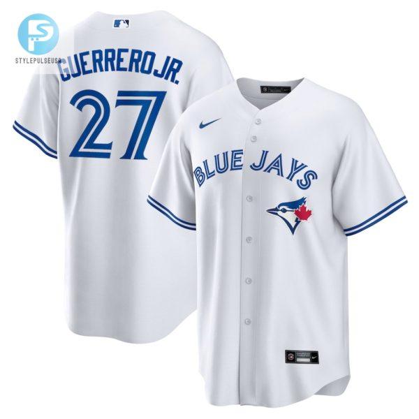 Vladimir Guerrero Jr. 27 Toronto Blue Jays Home Jersey White stylepulseusa 1