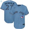 Vladimir Guerrero Jr. Toronto Blue Jays Alternate Replica Player Jersey Powder Blue Mlb stylepulseusa 1