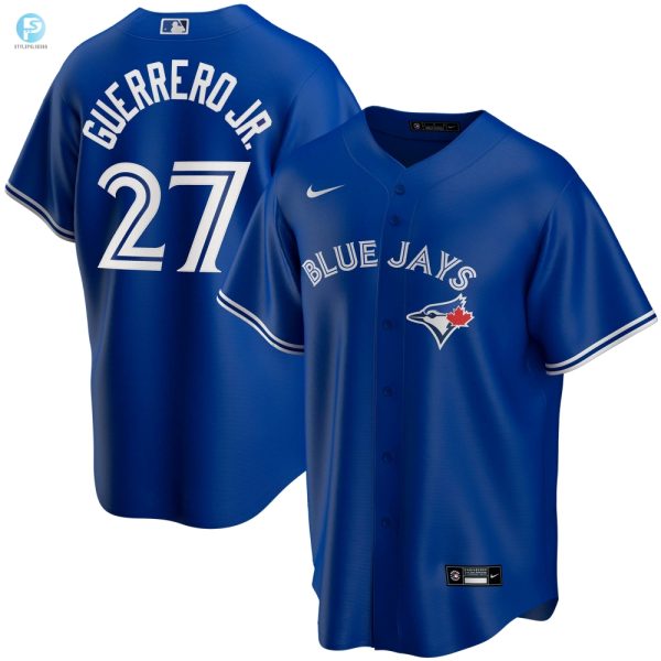 Vladimir Guerrero Jr. Toronto Blue Jays Alternate Replica Player Jersey Royal Mlb stylepulseusa 1 1