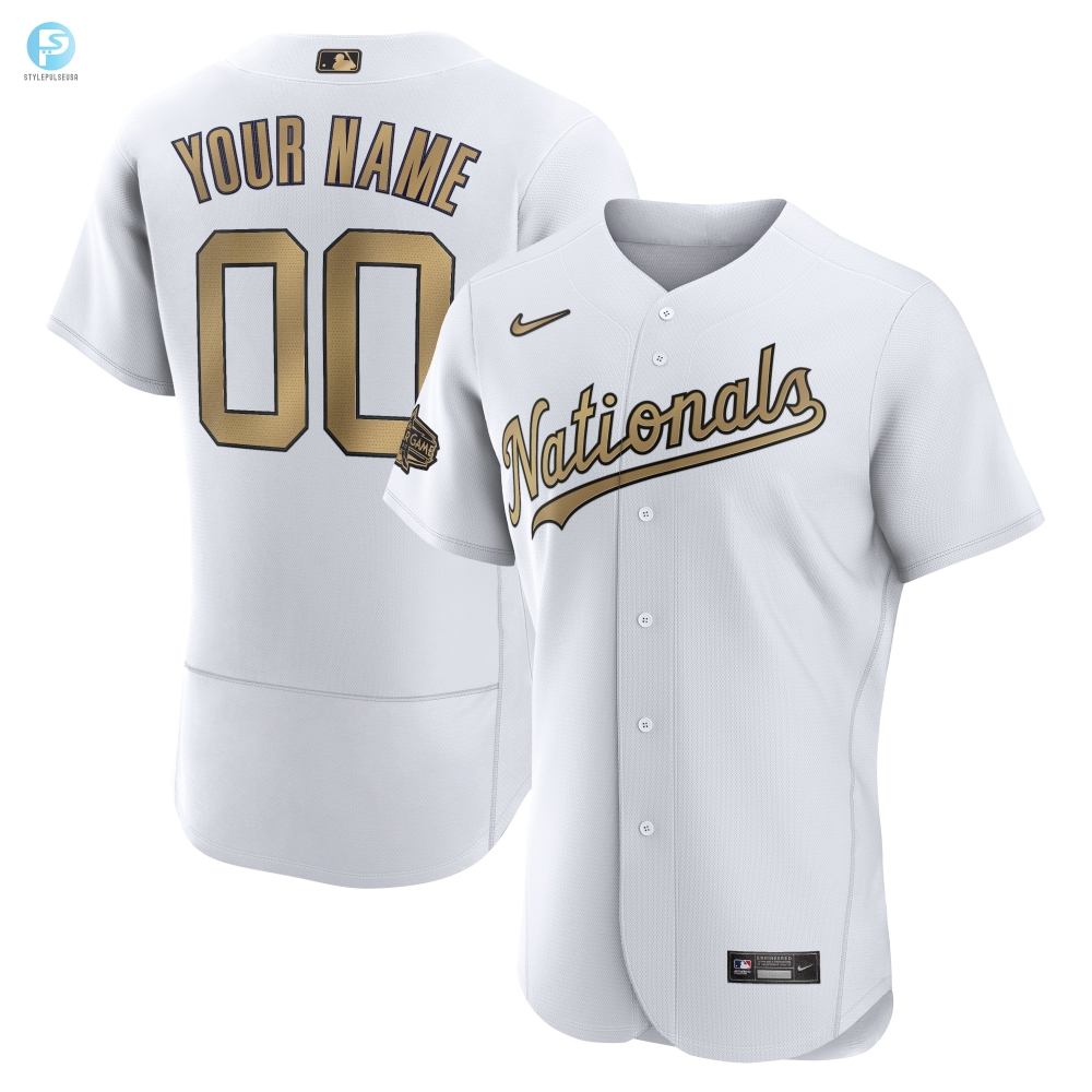 Washington Nationals 2022 Mlb Allstar Game Authentic Custom Jersey White Custom Jerseys Mlb stylepulseusa 1