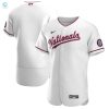 Washington Nationals Alternate Authentic Team Jersey White Mlb stylepulseusa 1