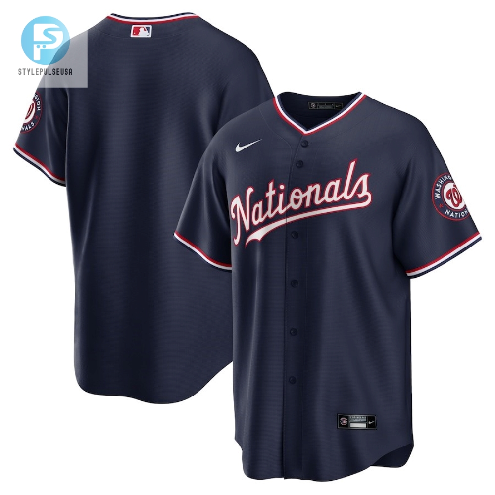 Washington Nationals Alternate Team Men Jersey  Navy 