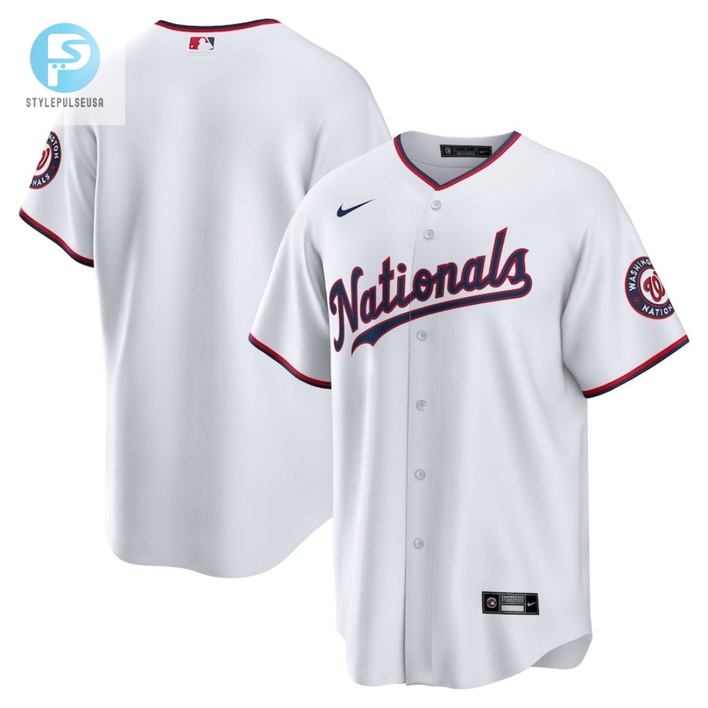 Washington Nationals Alternate Team Men Jersey  White 