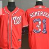 Washington Nationals Max Scherzer 31 2020 Mlb Orange Jersey stylepulseusa 1