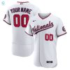 Washington Nationals Official Authentic Custom Jersey White Custom Jerseys Mlb stylepulseusa 1