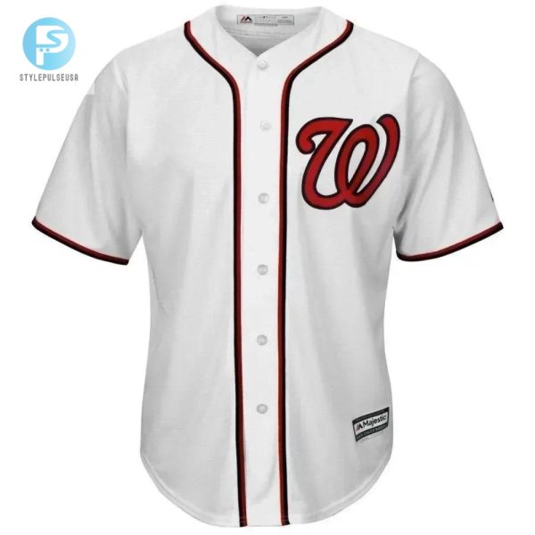 Washington Nationals Official Cool Base Jersey White stylepulseusa 1