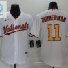 Washington Nationals Ryan Zimmerman 11 2020 Mlb White Jersey stylepulseusa 1