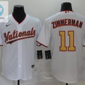 Washington Nationals Ryan Zimmerman 11 2020 Mlb White Jersey stylepulseusa 1 1