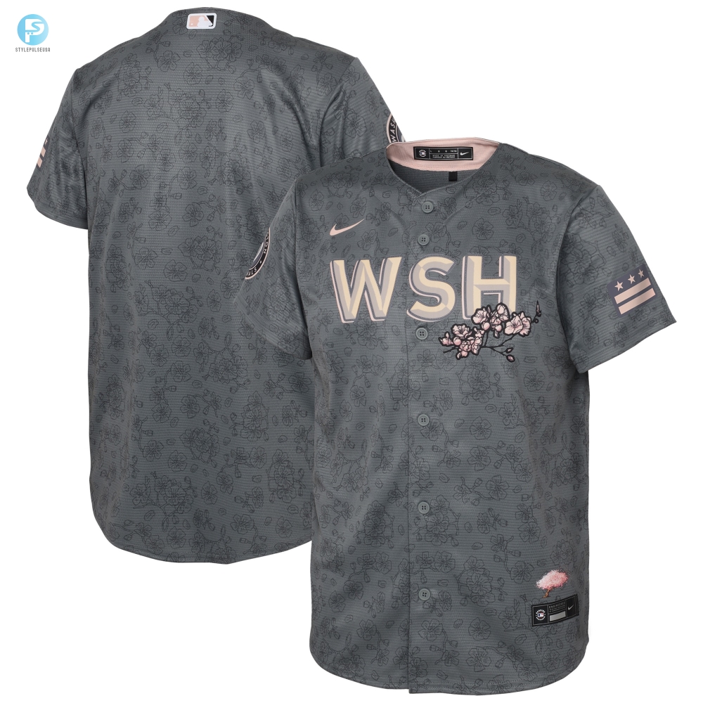 Washington Nationals Toddler 2022 City Connect Replica Jersey  Gray Mlb 