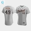 Willi Castro 49 Detroit Tigers Gray Road Jersey stylepulseusa 1