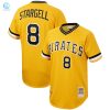 Willie Stargell Pittsburgh Pirates Mitchell Ness Cooperstown Collection Authentic Jersey Gold Mlb stylepulseusa 1