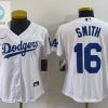 Women Los Angeles Dodgers 16 Will Smith Jersey stylepulseusa 1