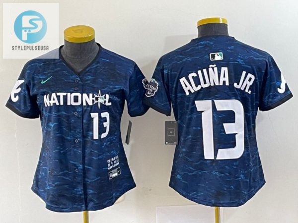 Women National League 13 Ronald Acua Jr Nike 2023 Mlb All Star Game Limited Player Jersey Royal 2023 stylepulseusa 1