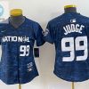 Women National League 99 Aaron Judge Nike 2023 Mlb All Star Game Limited Player Jersey Royal 2023 stylepulseusa 1