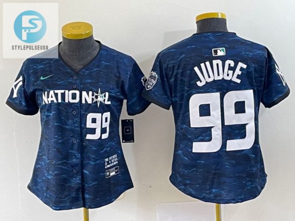 Women National League 99 Aaron Judge Nike 2023 Mlb All Star Game Limited Player Jersey Royal 2023 stylepulseusa 1