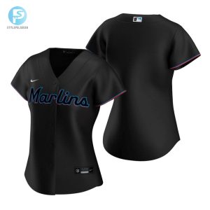 Womens Miami Marlins 2020 Black Jersey Mlb Gift For Marlins And Baseball Fans stylepulseusa 1 1