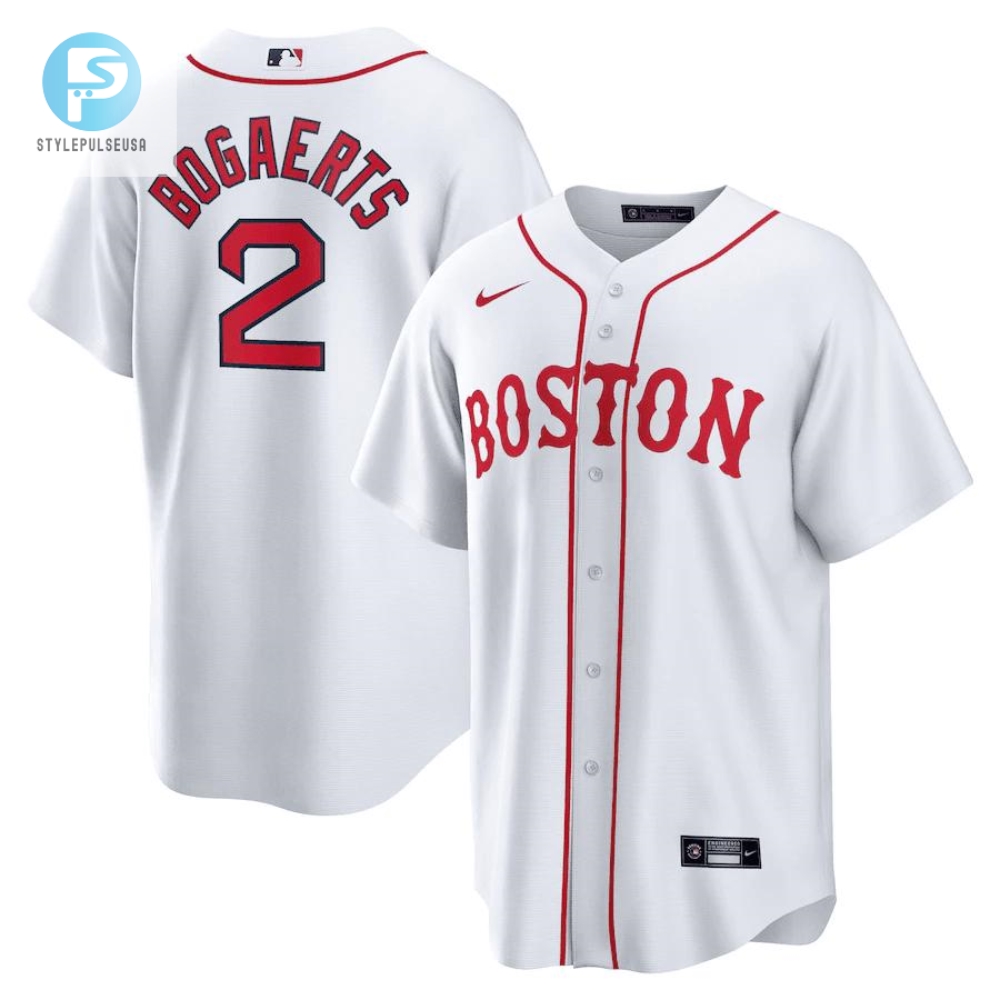 Xander Bogaerts 2 Boston Red Sox Home Men Jersey  White 