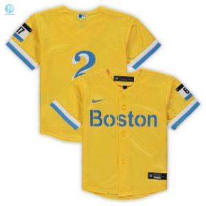 Xander Bogaerts Boston Red Sox Toddler City Connect Replica Player Jersey Gold Mlb stylepulseusa 1 1