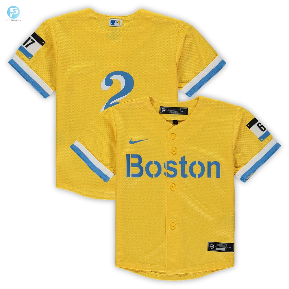 Xander Bogaerts Boston Red Sox Toddler City Connect Replica Player Jersey  Gold Mlb 