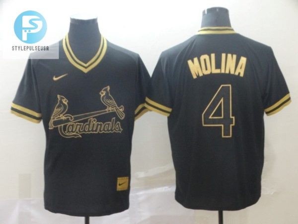 Yadier Molina 4 St Louis Cardinals 2020 Mlb Black Jersey stylepulseusa 1