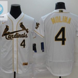 Yadier Molina 4 St Louis Cardinals 2020 Mlb White Jersey A5 stylepulseusa 1 1