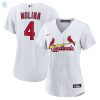 Yadier Molina St Louis Cardinals Womens Home Replica Player Jersey White Mlb stylepulseusa 1