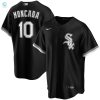 Yoan Moncada Chicago White Sox Alternate Replica Player Jersey Black Mlb stylepulseusa 1