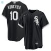 Yoan Moncada Chicago White Sox Alternate Replica Player Name Jersey Black Mlb stylepulseusa 1