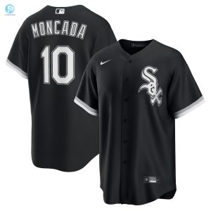 Yoan Moncada Chicago White Sox Alternate Replica Player Name Jersey Black Mlb stylepulseusa 1 1