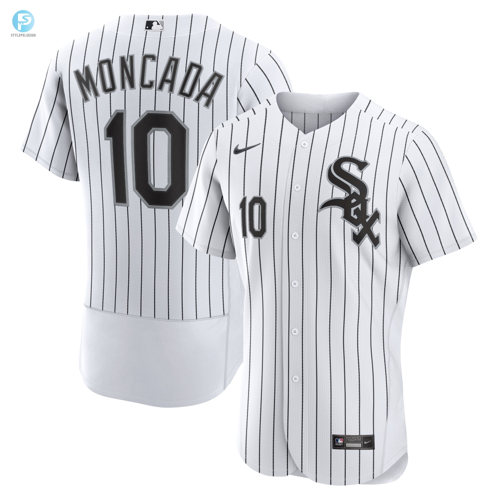 Yoan Moncada Chicago White Sox Home Authentic Player Jersey  White Mlb 