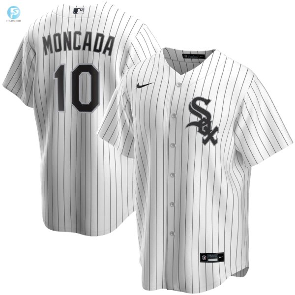 Yoan Moncada Chicago White Sox Home Replica Player Jersey White Mlb stylepulseusa 1