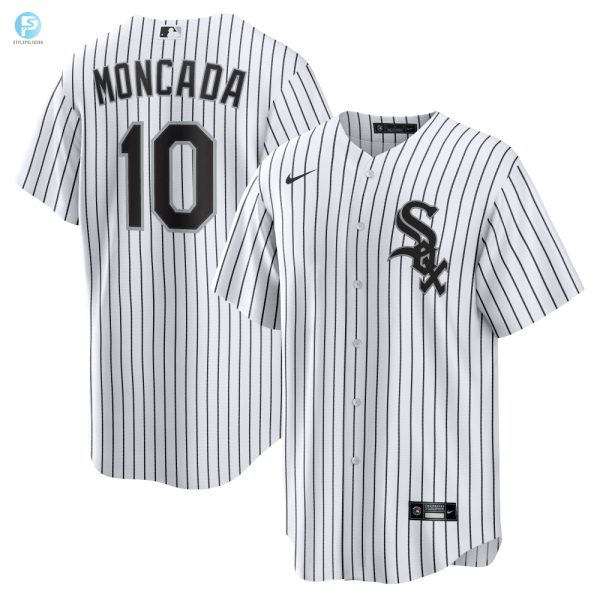 Yoan Moncada Chicago White Sox Home Replica Player Name Jersey White Mlb stylepulseusa 1 1