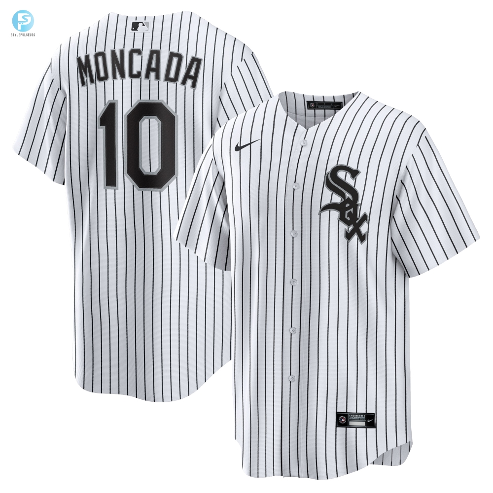 Yoan Moncada Chicago White Sox Home Replica Player Name Jersey White Mlb 