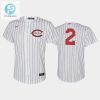 Youth 202223 Field Of Dreams 2 Jose Barrero Cincinnati Reds White Jersey stylepulseusa 1