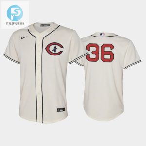 Youth 202223 Field Of Dreams 36 Alfonso Rivas Chicago Cubs Cream Jersey stylepulseusa 1 1