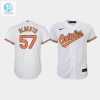 Youth Baltimore Orioles Hanser Alberto 57 White Home Jersey Mlb Jersey stylepulseusa 1