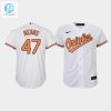 Youth Baltimore Orioles John Means 47 White Home Jersey stylepulseusa 1