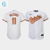 Youth Baltimore Orioles Jose Iglesias 11 White Home Jersey stylepulseusa 1