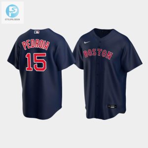 Youth Boston Red Sox 15 Dustin Pedroia Alternate Navy Jersey stylepulseusa 1 1