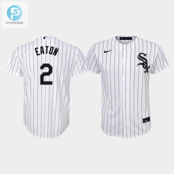 Youth Chicago White Sox Adam Eaton 2 White Trade Home Jersey stylepulseusa 1