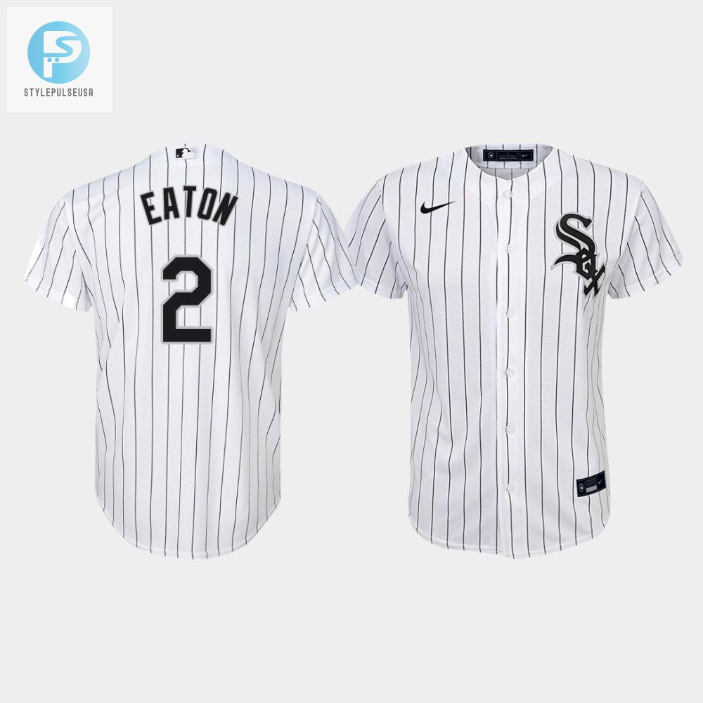 Youth Chicago White Sox Adam Eaton 2 White Trade Home Jersey 