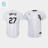 Youth Chicago White Sox Lucas Giolito 27 White Home Jersey stylepulseusa 1