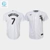 Youth Chicago White Sox Tim Anderson 7 White Home Jersey stylepulseusa 1